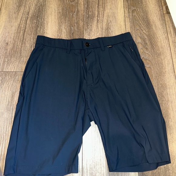 Men's refinery republic Navy Shorts - Picture 1 of 5